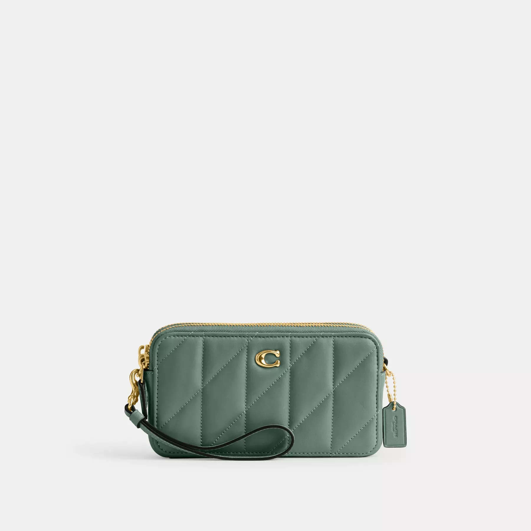 COACH Borsa a tracolla Kira con trapuntatura a cuscino B4/Salvia